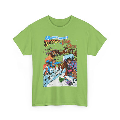 Superman & Santa Claus T-Shirt - José Luis García-López Art - DC Comics Presents #67 - Vs. Toyman