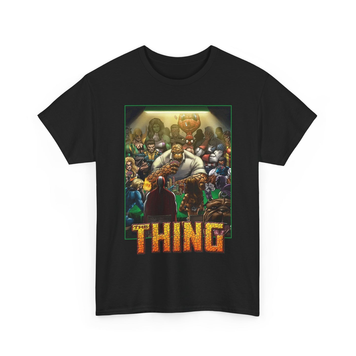 The Thing T-Shirt - Andrea DI Vito Art - Fantastic Four Member, Ben Grimm - Marvel Comics