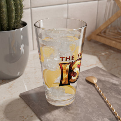 Secrets of Isis Pint Glass 16 oz - Joanna Cameron Filmation 1970s TV Series