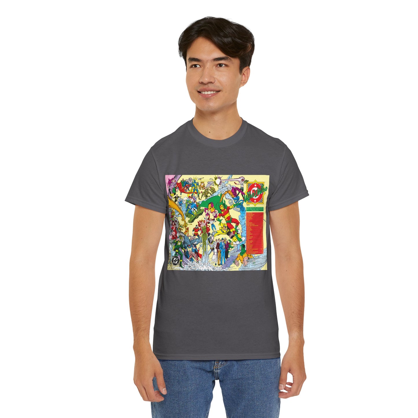 Who's Who in the DC Universe T-Shirt - George Perez Art - Mr. Miracle, Metamorpho - #15 Cover Art - DC Comics
