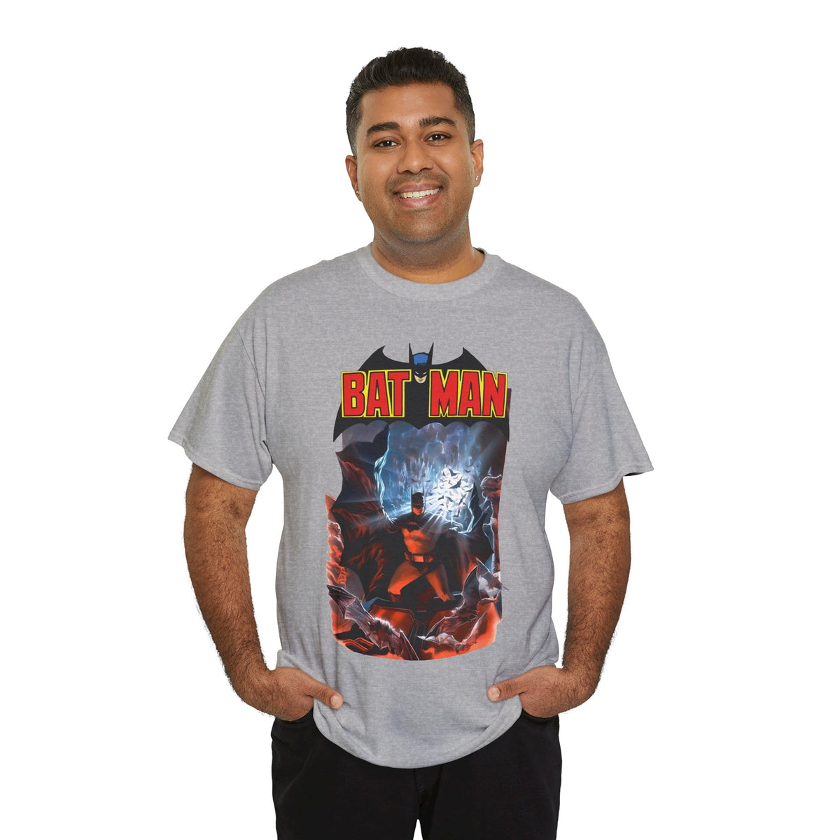Batman T-Shirt - Alex Ross Art - Dark Knight Detective - Gotham Protector - DC Comics