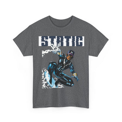 Static T-Shirt - Denys Cowan Art - DC Comics, Milestone Media - Shock to your System