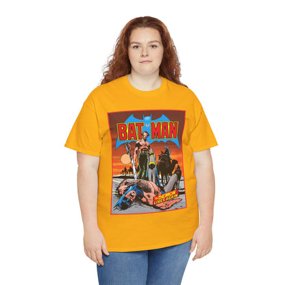 Batman T-Shirt - Neal Adams Art - R'as Al Ghul - Demon Lives Again - DC Comics - Dark Knight Detective