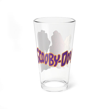 Technicolor Phantoms Pint Glass, 16oz - Scooby Doo Villain - Hanna-Barbera 1970s Saturday Morning Cartoon - The Ghost of the Bad Humor Man