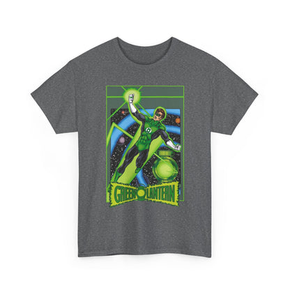 Green Lantern T-Shirt - George Perez JLA Postcard Art - DC Comics - Hal Jordan - Sector 2814 - Justice League Member