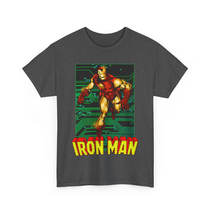 Iron Man T-Shirt - John Byrne Art - Tony Stark, Stark Industries - Avengers Member & Leader - Marvel Comics Armored Hero
