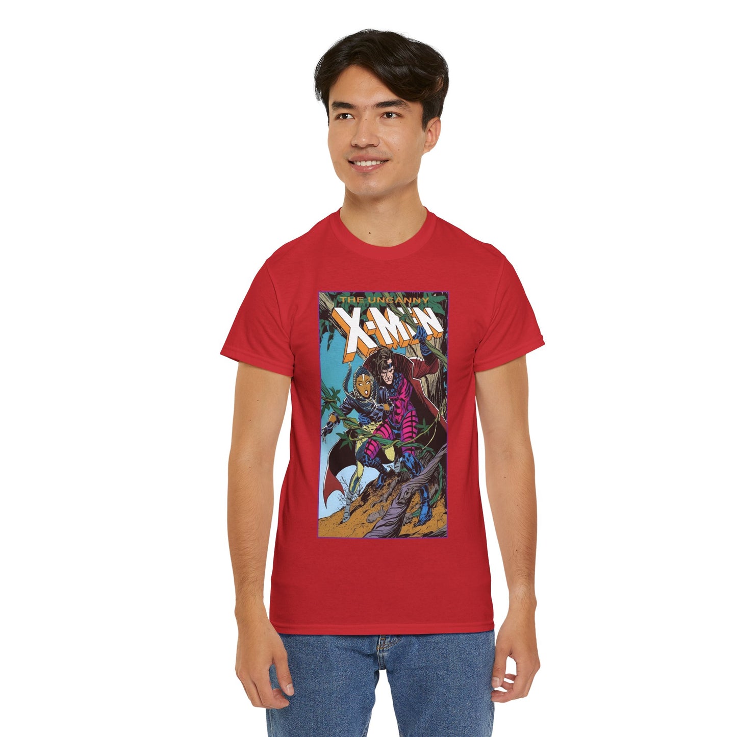 Uncanny X-Men T-Shirt - Andy Kubert Art - Storm & Gambit - #226 Cover - Marvel Comics