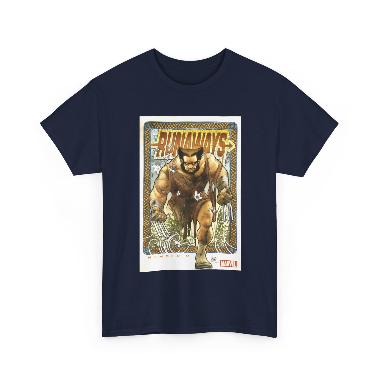 Wolverine T-Shirt - Runaways #9 Cover Art - Marvel Comics