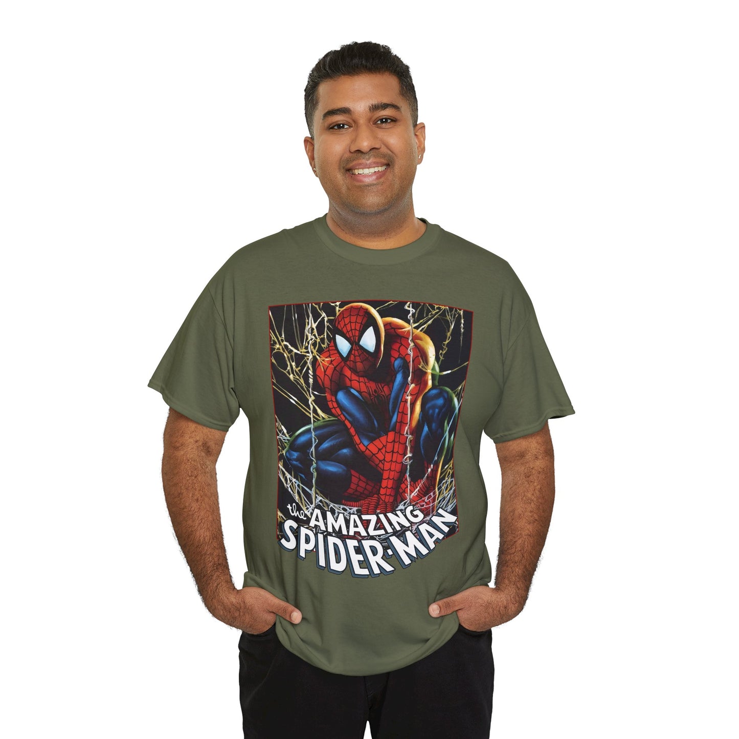 Amazing Spider-Man T-Shirt - Joe Jusko Art - Peter Parker - Spidey - Marvel Comics