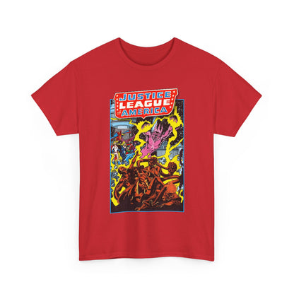Justice League of America T-Shirt - George Perez Art - JSA Team-Up Cover - DC Comics
