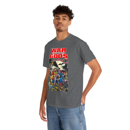 War of the Gods T-Shirt - George Perez Art - Wonder Woman Story - Superman, Captain Marvel, Hawkman, Firestorm, Dr Fate, Troia, Lobo, Batman - DC Comics