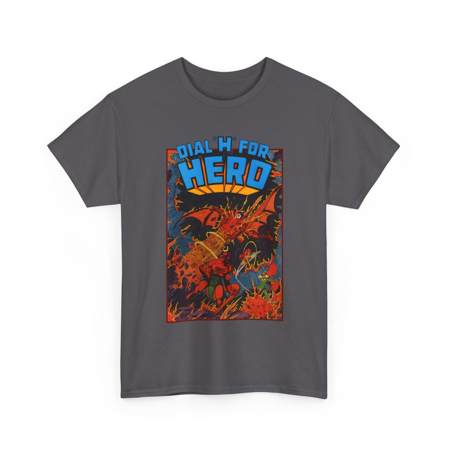 Dial "H" For Hero T-Shirt - George Perez Art - Adventure Comics Series - DC Comics