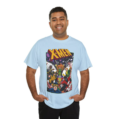 X-Men T-Shirt - Dave Cockrum Art - Phoenix, Cyclops, Storm, Wolverine, Banshee, Colossus, Nightcrawler - Marvel Comics