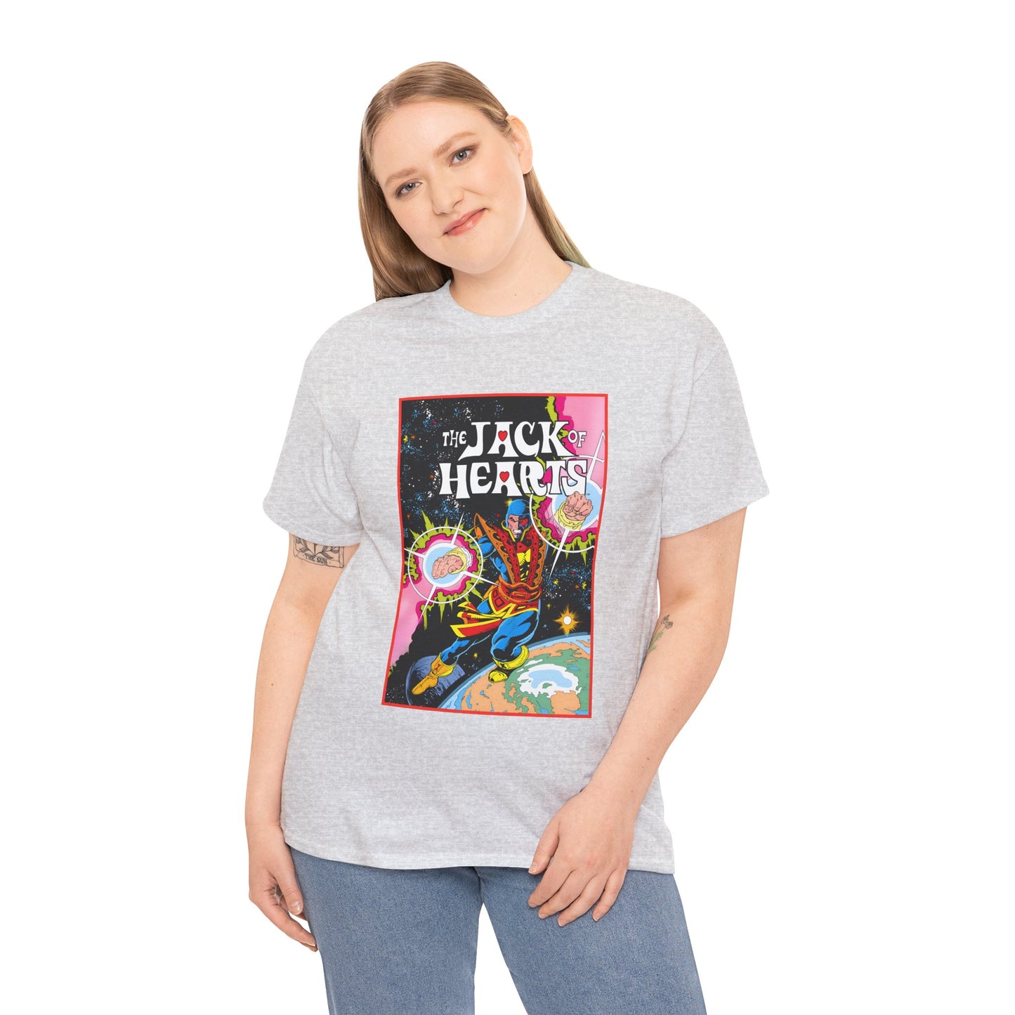 Jack of Hearts T-Shirt - Marvel Comics - Avengers Member - She-Hulk Beau - Zero Fluid - Popular 80s Character