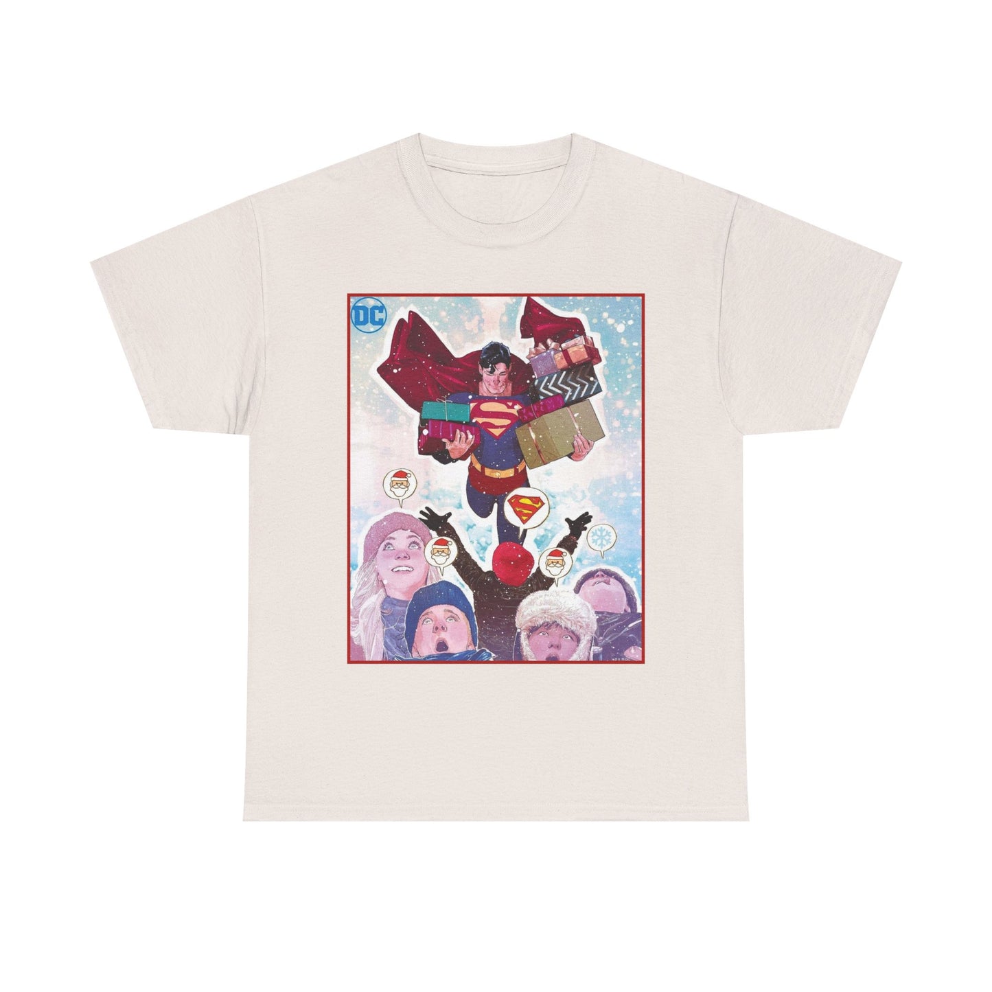 Superman Santa T-Shirt - Mitch Gerads Art - DC Comics