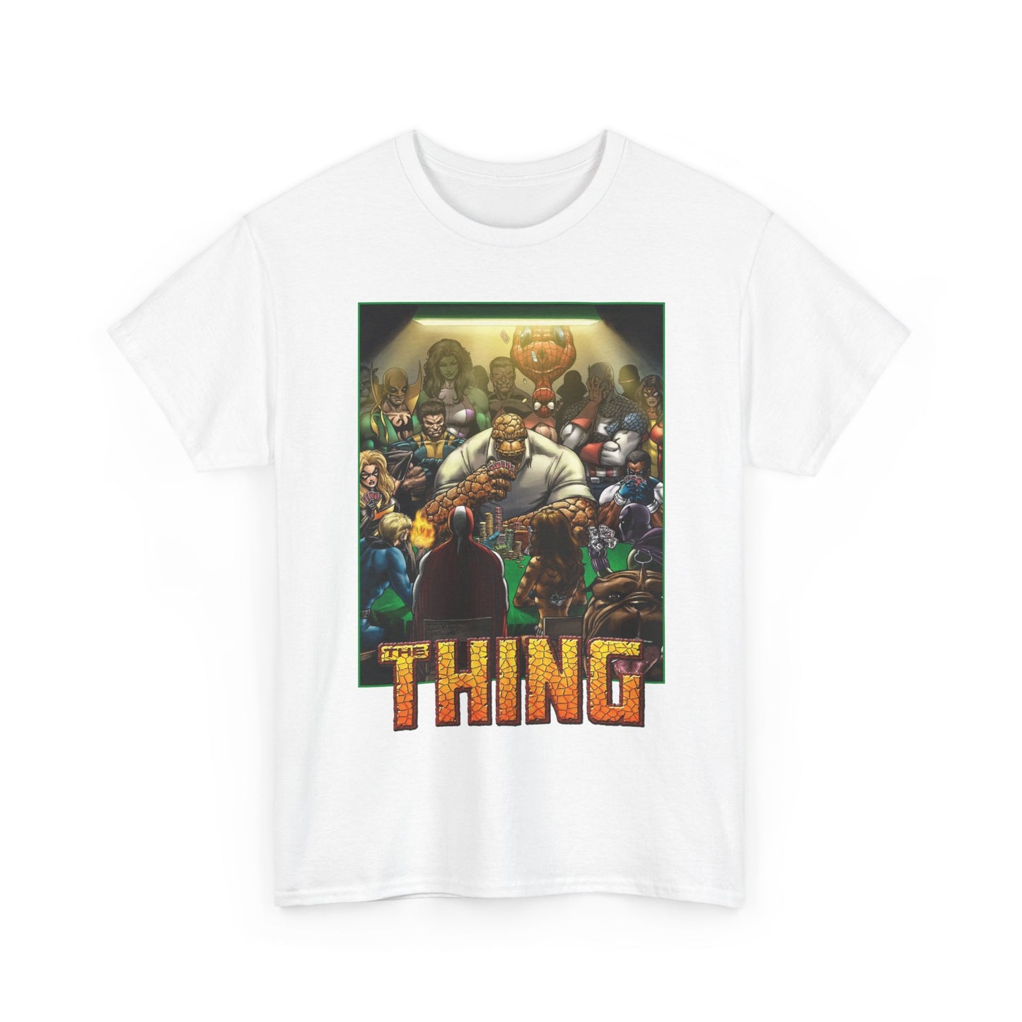 The Thing T-Shirt - Andrea DI Vito Art - Fantastic Four Member, Ben Grimm - Marvel Comics