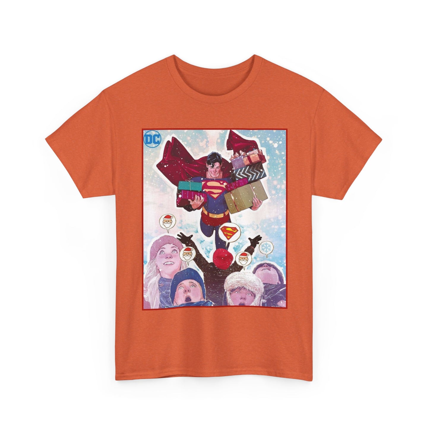 Superman Santa T-Shirt - Mitch Gerads Art - DC Comics