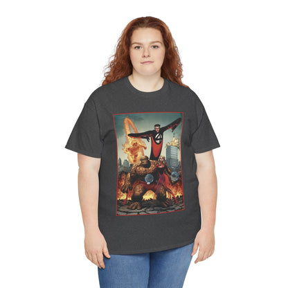 Fantastic Four T-Shirt - Arthur Adams Art - Marvel Comics