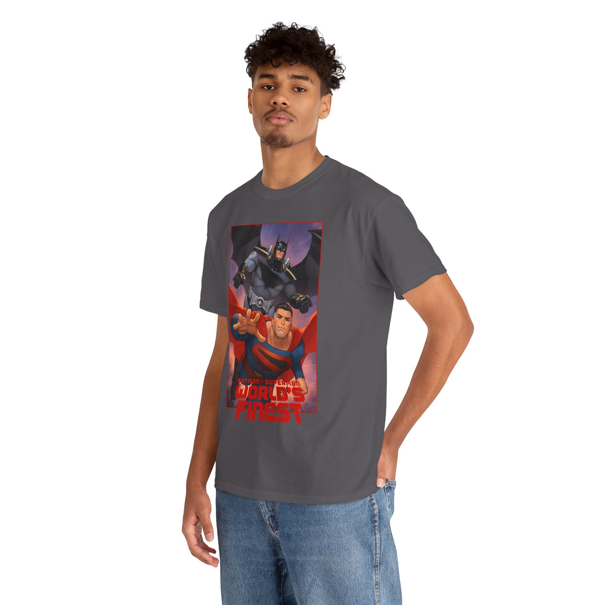 Batman Superman World's Finest T-Shirt - David Nakayama Art - Kingdom Come - DC Comics