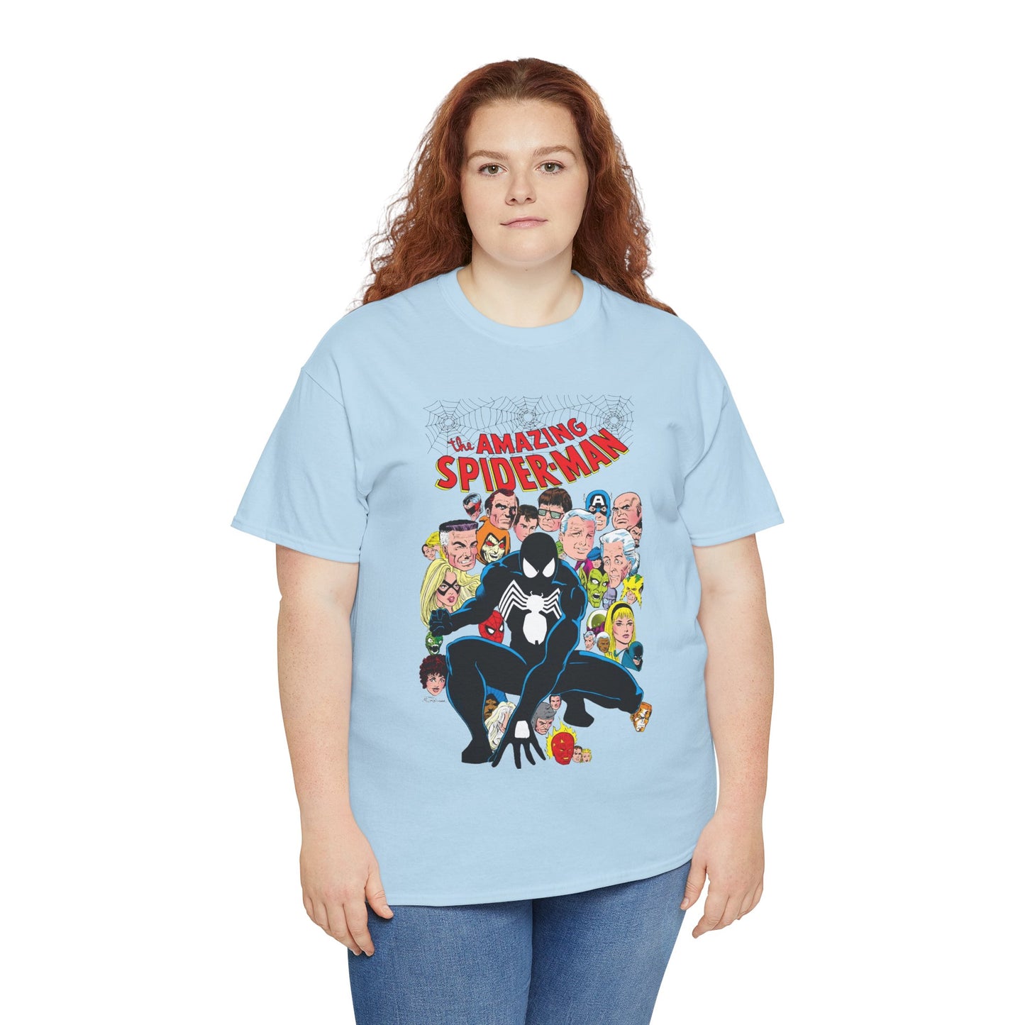 Amazing Spider-Man T-Shirt - Green Goblin, Kingpin, Hobgoblin, Electro, Black Cat, Mysterio, Doctor Octopus, Gwen Stacy - Marvel Comics