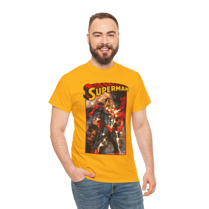 Superman T-Shirt - Lee Bermejo Art - Action Comics Variant Cover - Man of Steel, Metropolis - DC Comics