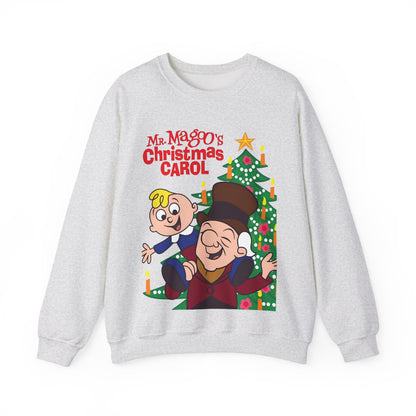 Mr. Magoo's Christmas Carol Crewneck Sweatshirt - UPA 1960s TV Holiday Special