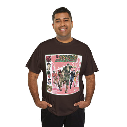 Creature Commandoes T-Shirt - Jerry Ordway Art - Medusa, Velcro, Shrieve - DC Comics Who's Who Art - Inspiration for James Gunn Series