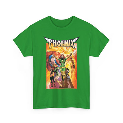 Phoenix T-Shirt - Alan Davis Art - Jean Grey, Marvel Girl, Black Queen, Dark Phoenix - X-Men Founding Member - Marvel Comics
