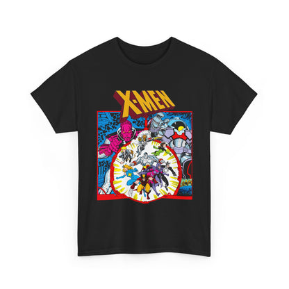 Uncanny X-Men T-Shirt - Arthur Adams Art - Wolverine, Havok, Rogue, Colossus, Psylocke, Longshot, Storm, Dazzler - High Evolutionary - Marvel Comics