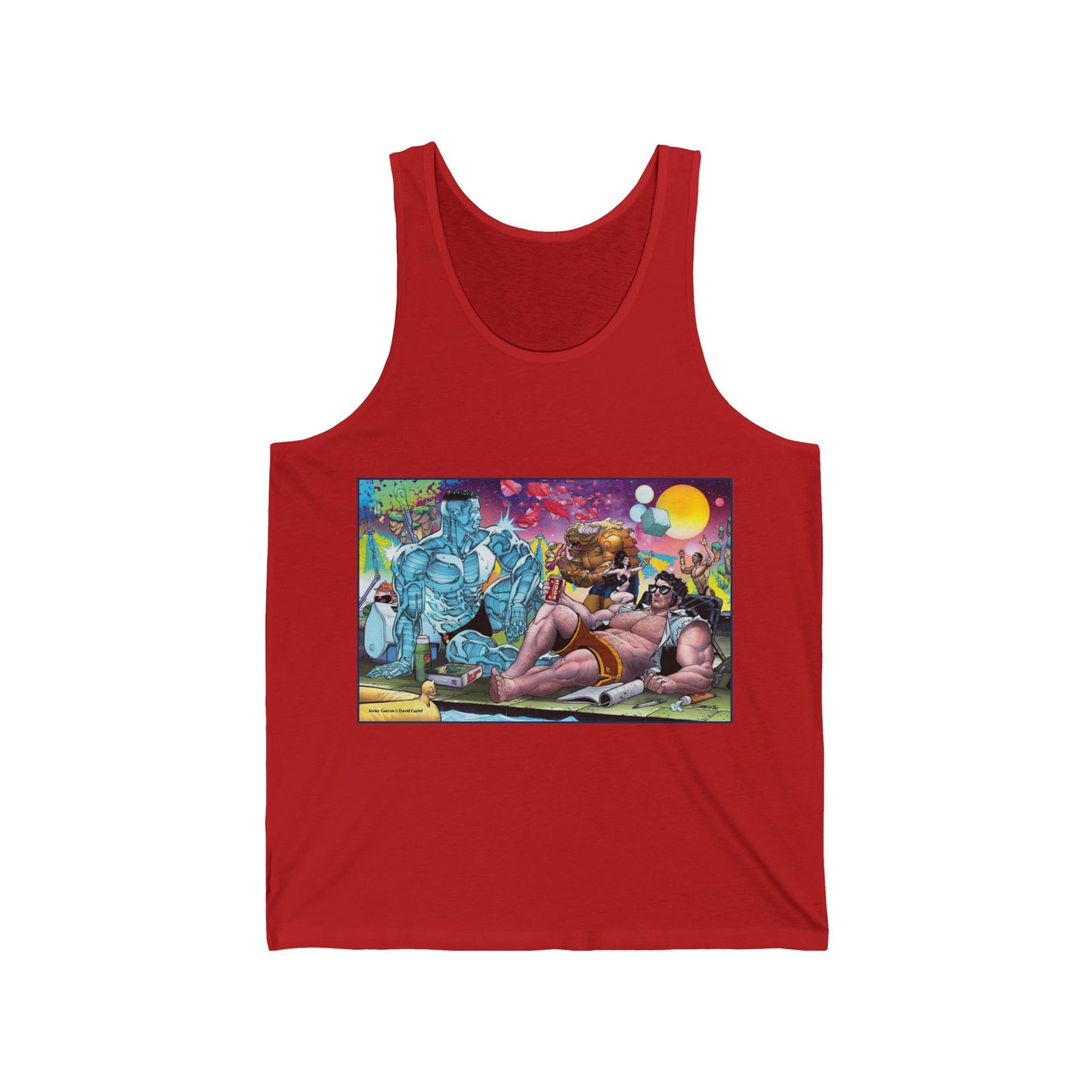 Wolverine & Colossus Jersey Tank