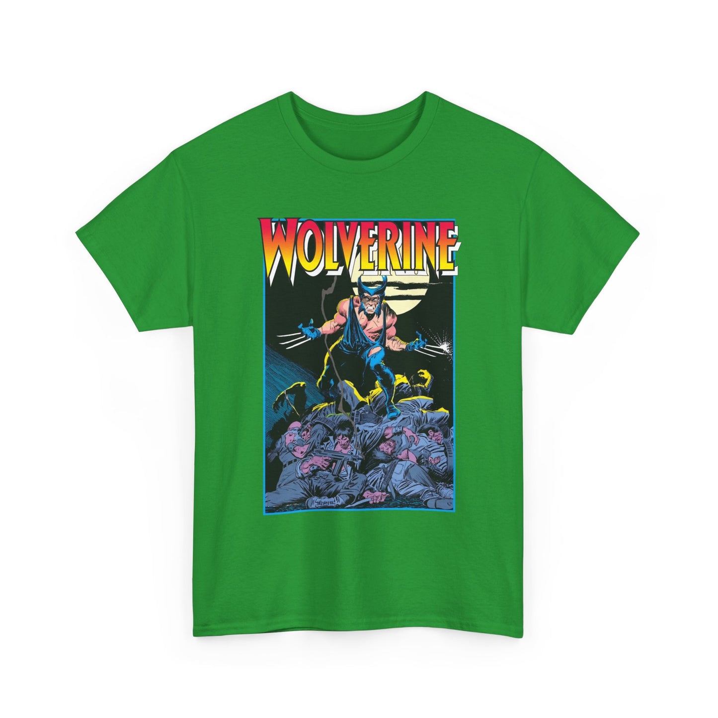 Wolverine T-Shirt - John Buscema Art - #1 Cover Art 1988 - Marvel Comics