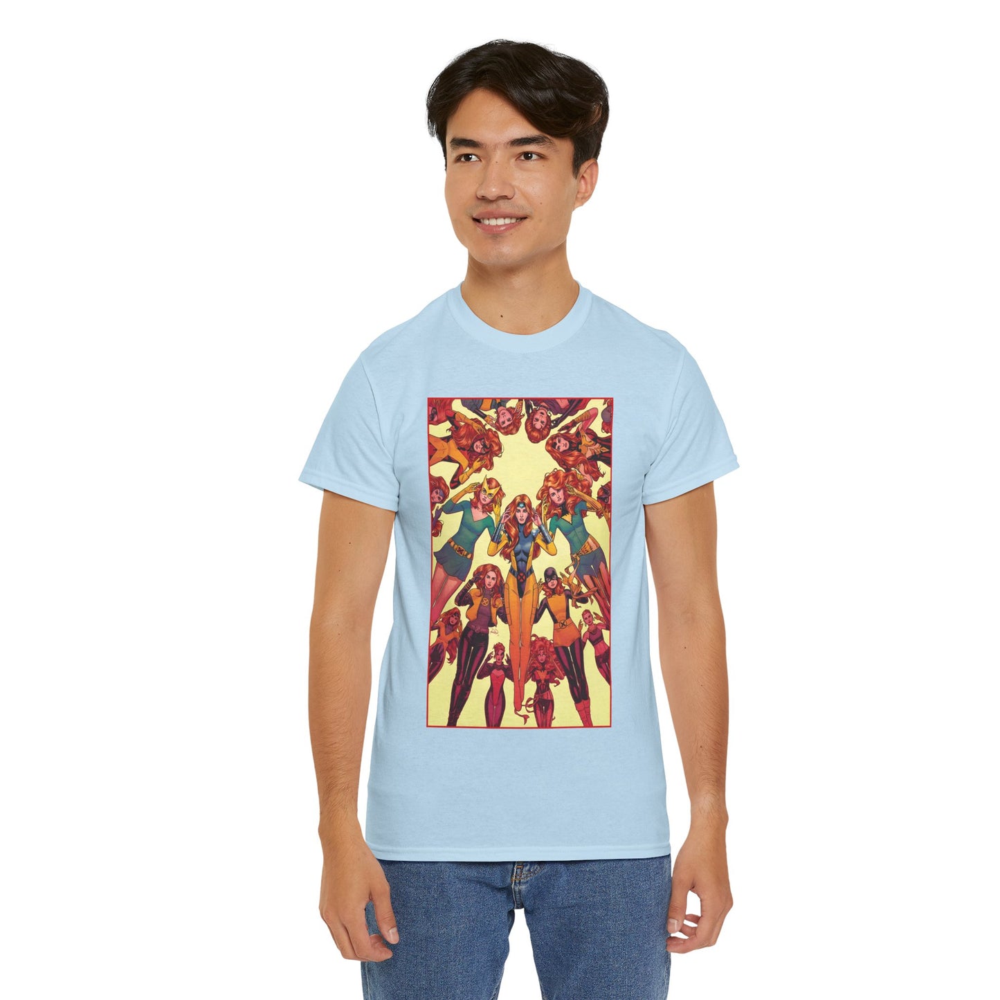 Jean Grey T-Shirt - Russell Dauterman Art - Marvel Girl, Dark Phoenix - X-Men Variant Cover - Marvel Comics