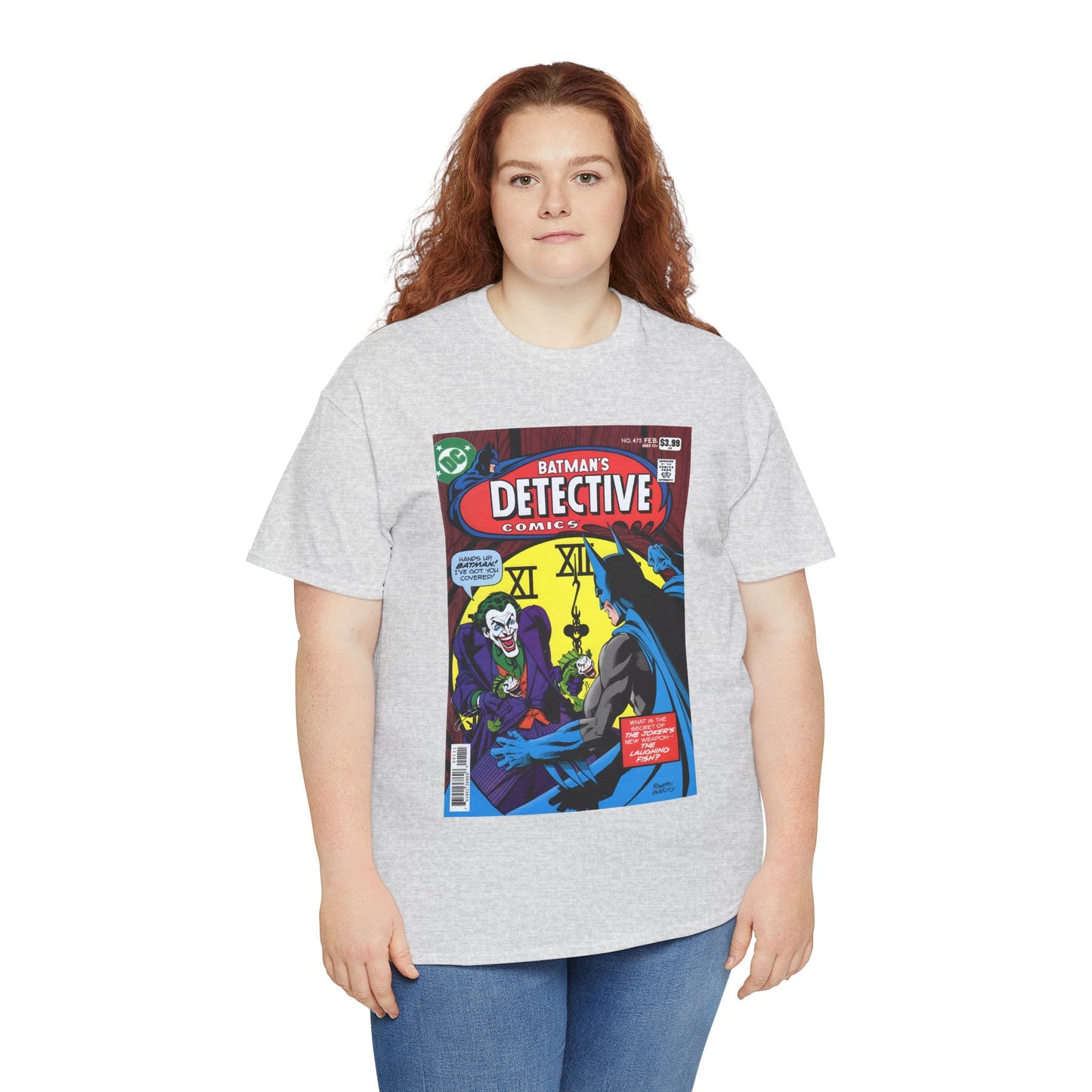 Detective Comics #475 T-Shirt - Marshall Rogers Art - Joker Appearance - The Laughing Fish - DC Comics