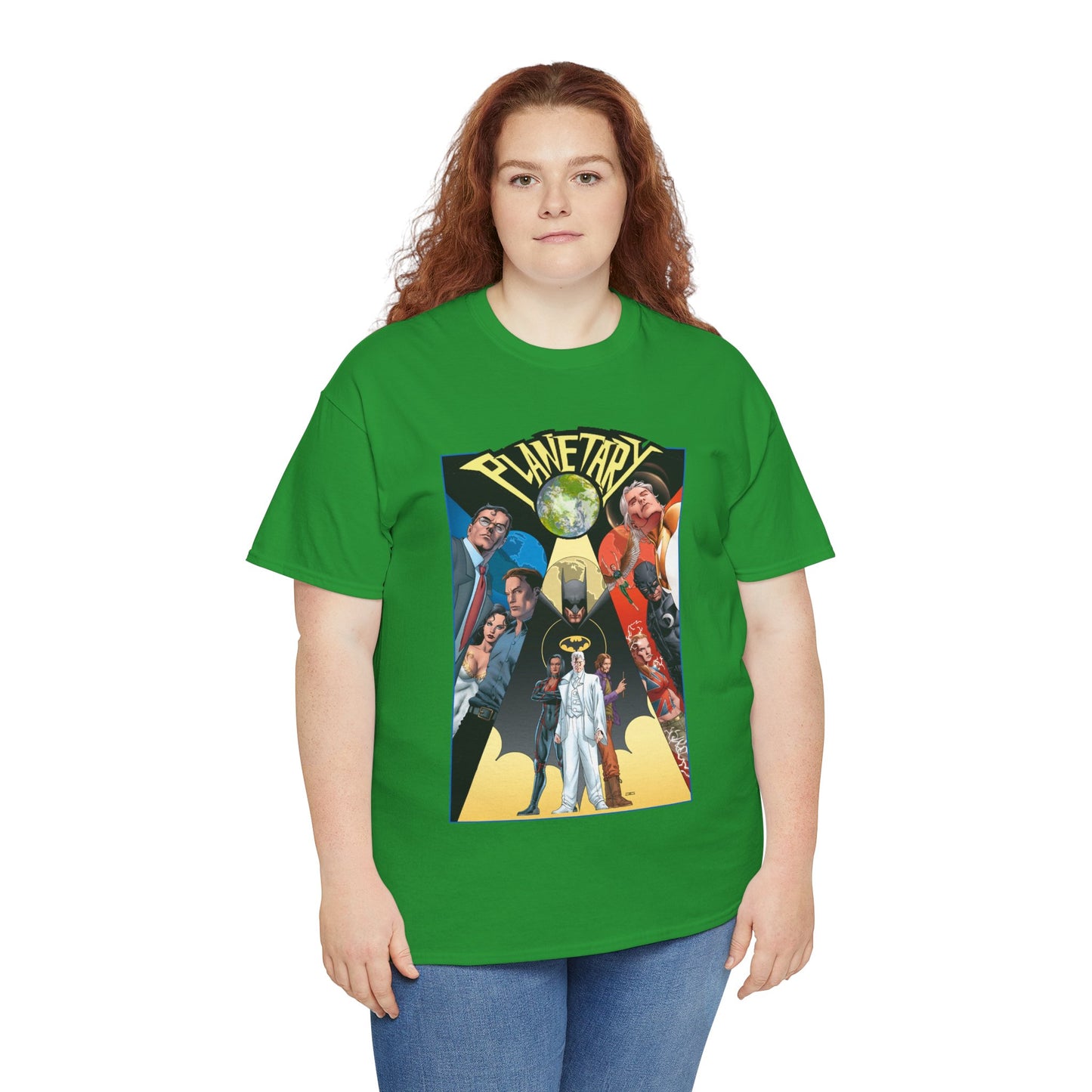 Planetary T-Shirt - The Drummer, Jakita Wagner & Elijah Snow - DC Comics/Wildstorm - Crossing Worlds - John Cassaday Art