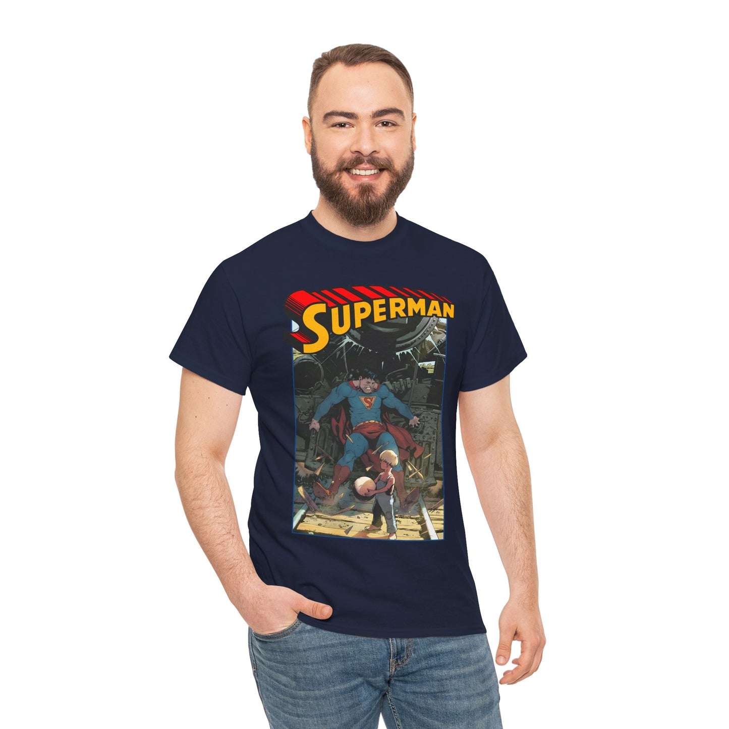 Superman T-Shirt - Patrick Gleason Art - Action Comics #1000 Story - Man of Steel - DC Comics