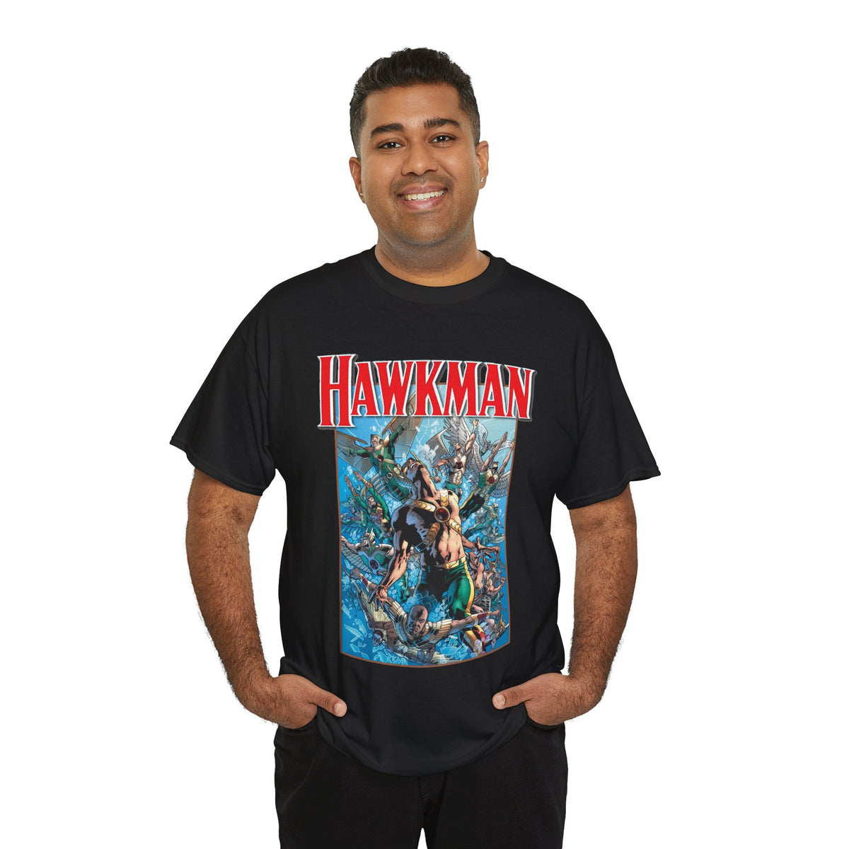 Hawkman T-Shirt - Bryan Hitch Art - DC Comics