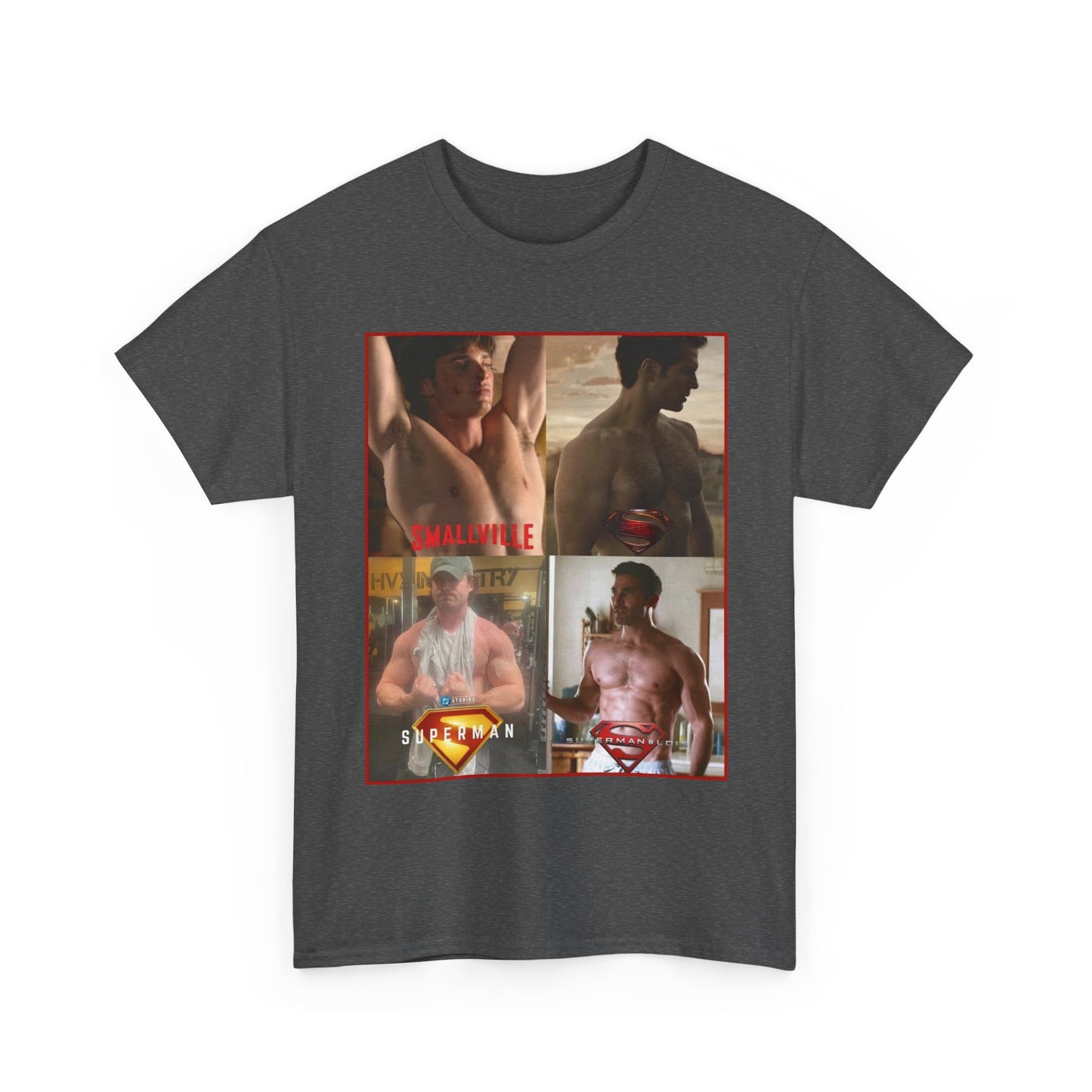 Shirtless Supermen T-Shirt - DC Comics