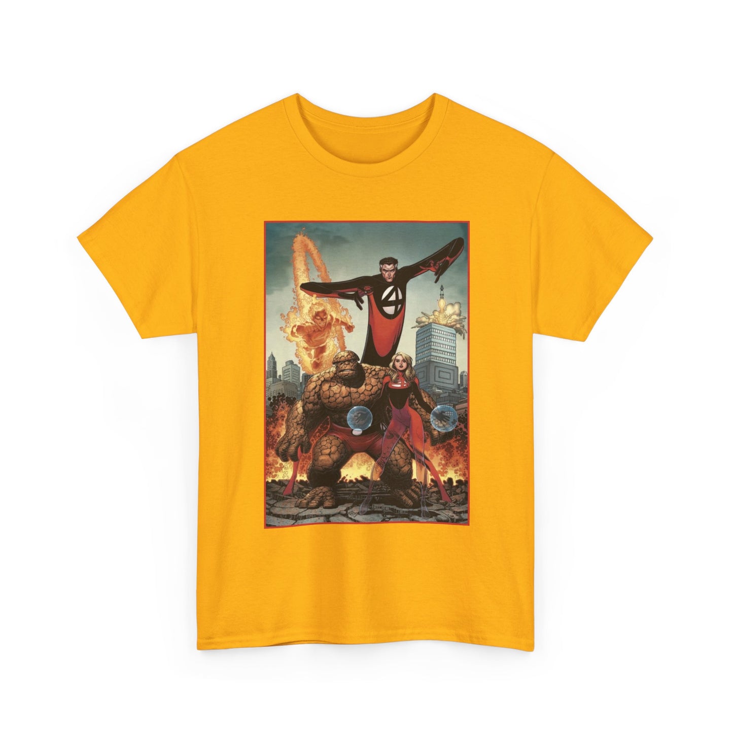 Fantastic Four T-Shirt - Arthur Adams Art - Marvel Comics