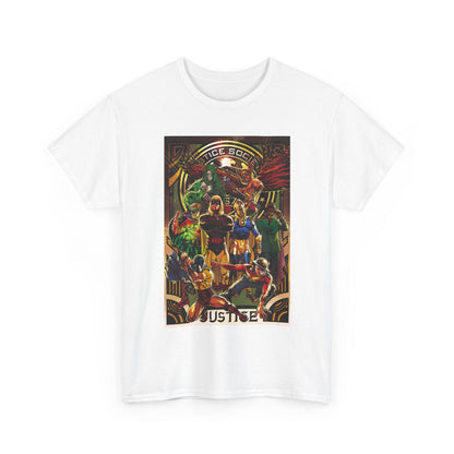 Justice Society T-Shirt - Tony Harris Art - Hawkman, Hourman, Dr Fate, Spectre, Sandman, Green Lantern, Atom, Flash - JSA - DC Comics