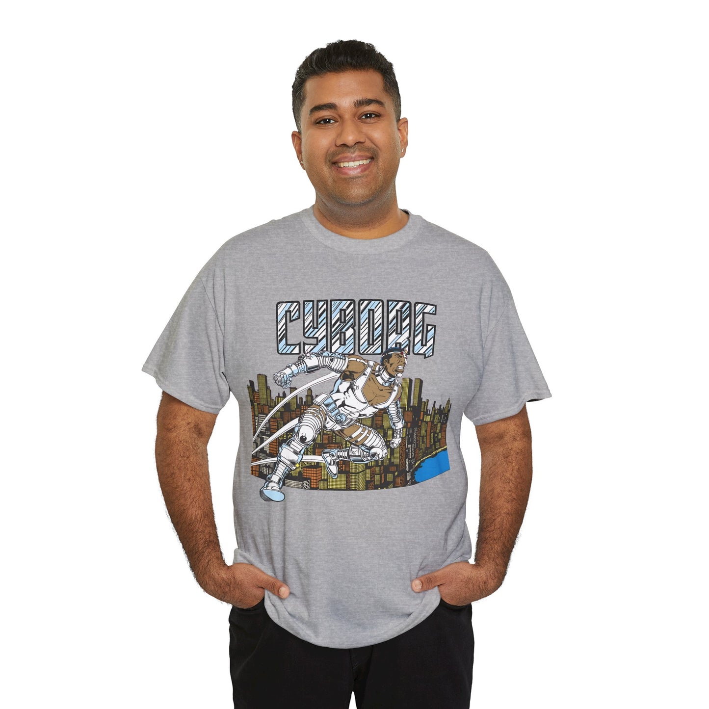 Cyborg T-Shirt - George Perez Art - New Teen Titans - DC Comics