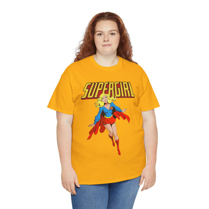 Supergirl T-Shirt - John Byrne Art - Kara, Maid of Might - 2026 Movie with Milly Alcock - DC Comics