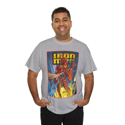 Iron Man T-Shirt - Heroes Reborn Whilce Portacio Art - Popular Marvel Comics Series - Tony Stark