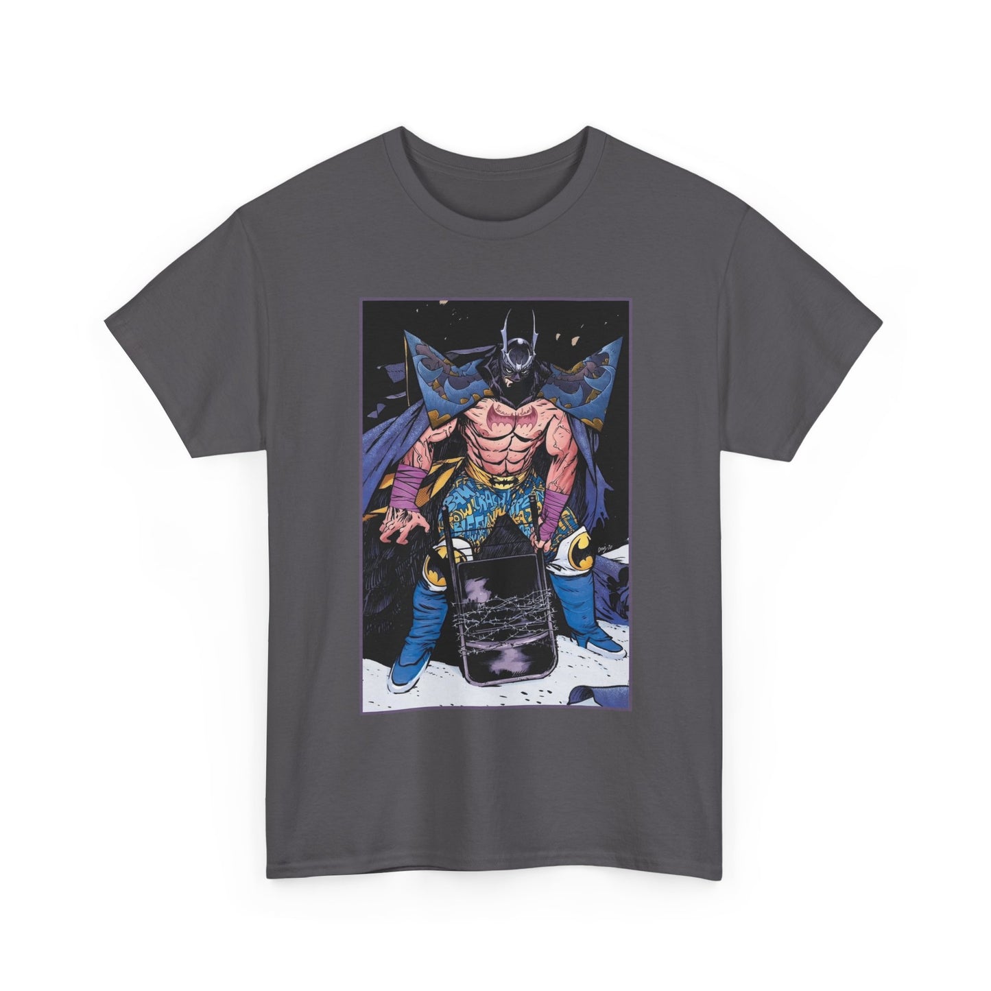 Batman T-Shirt - Daniel Warren Johnson Art - Luchador-Style Mask - DC K.O. #4 Cover Art - DC Comics