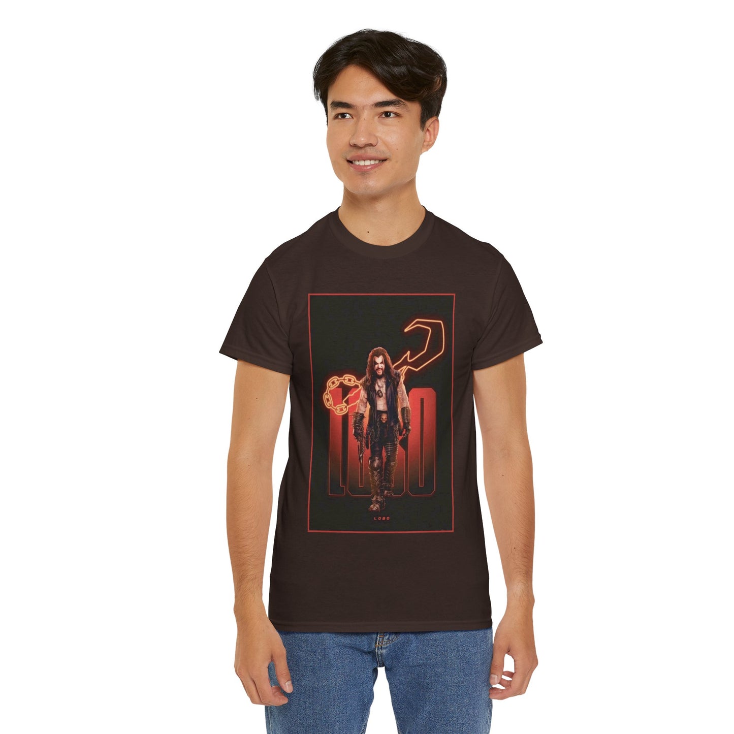 Lobo T-Shirt - Jason Momoa - New 2026 Supergirl Movie - From the James Gunn DCU - DC Comics