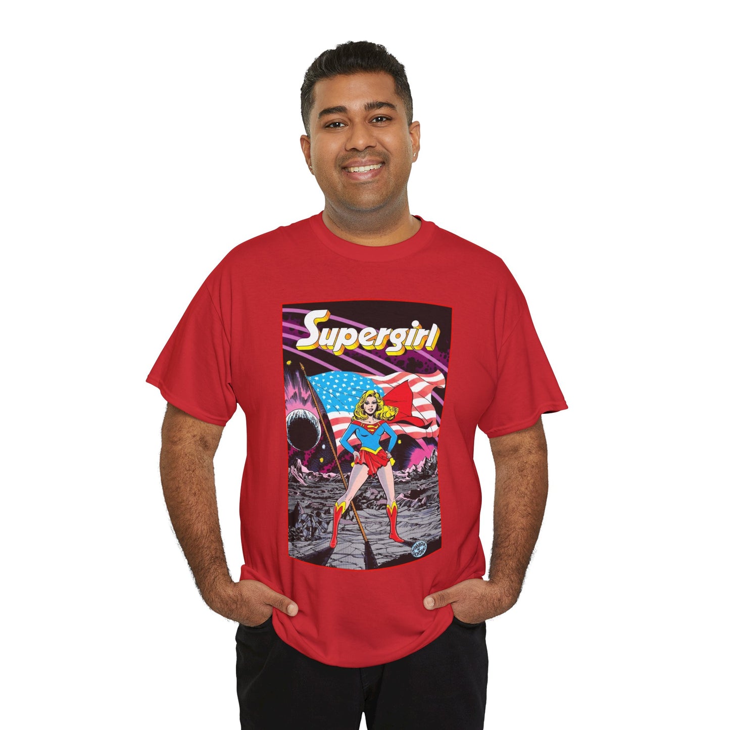 Supergirl T-Shirt - 1980s Art - 2026 Movie with Milly Alcock - DC Comics