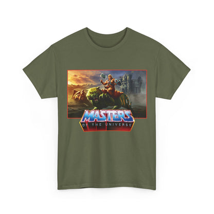 He-Man & Battle Cat T-Shirt- Masters of the Universe, MOTU - New 2026 Movie with Nicholas Galitzine