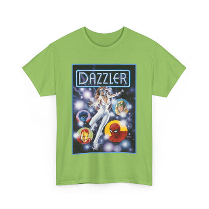 Dazzler T-Shirt - Bob Larkin Art - X-Men Connection - Alison Blaire - Mutant Pop Star - Marvel Comics
