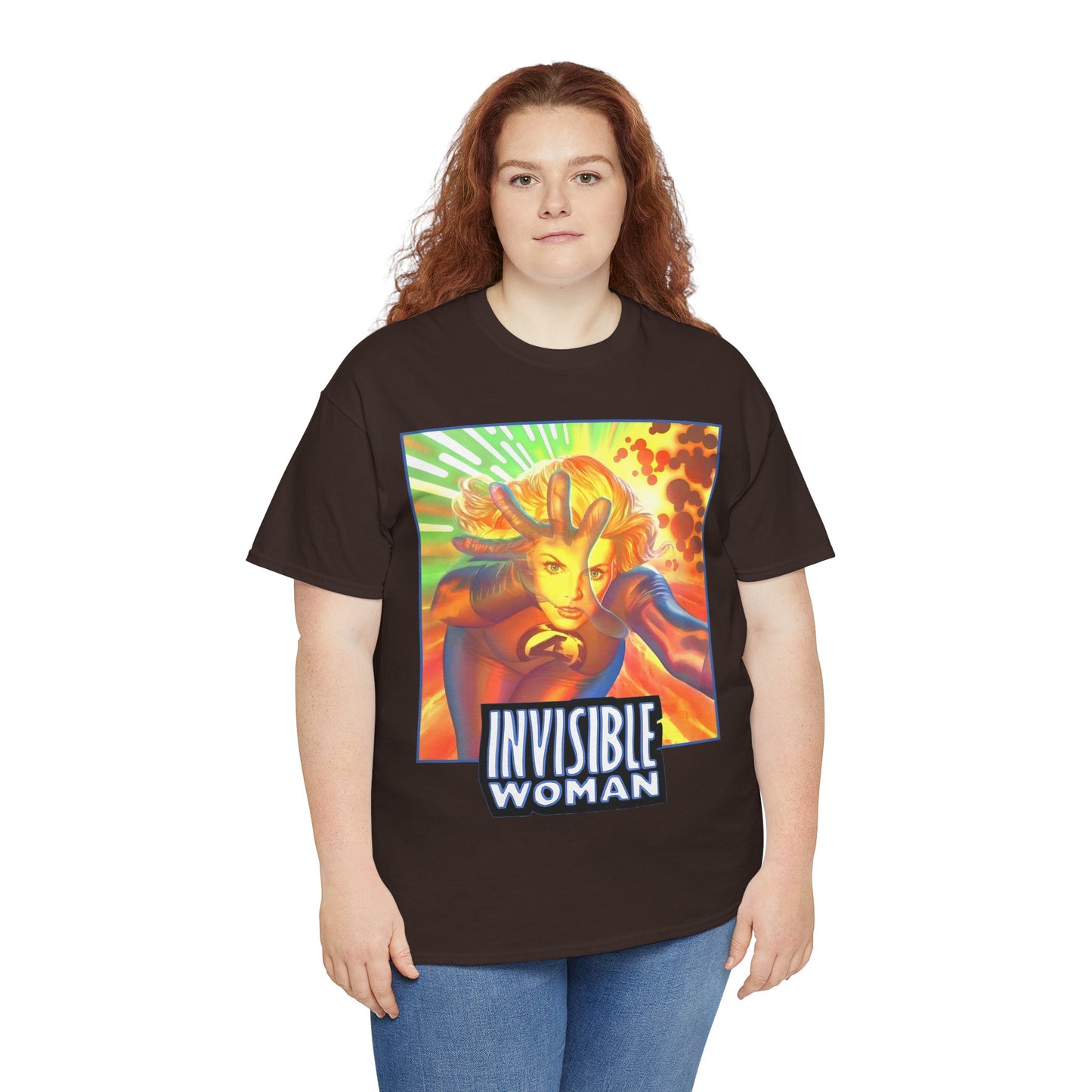 Invisible Woman Shirt - Alex Ross Art - Fantastic Four Member - Marvel Comics