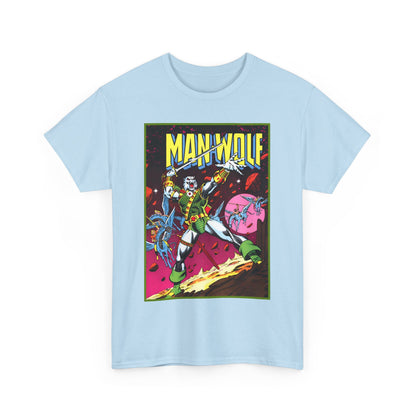 Man-Wolf T-Shirt - George Perez Art - Colonel John Jameson - Marvel Premiere #45 Cover Art - Marvel Comics