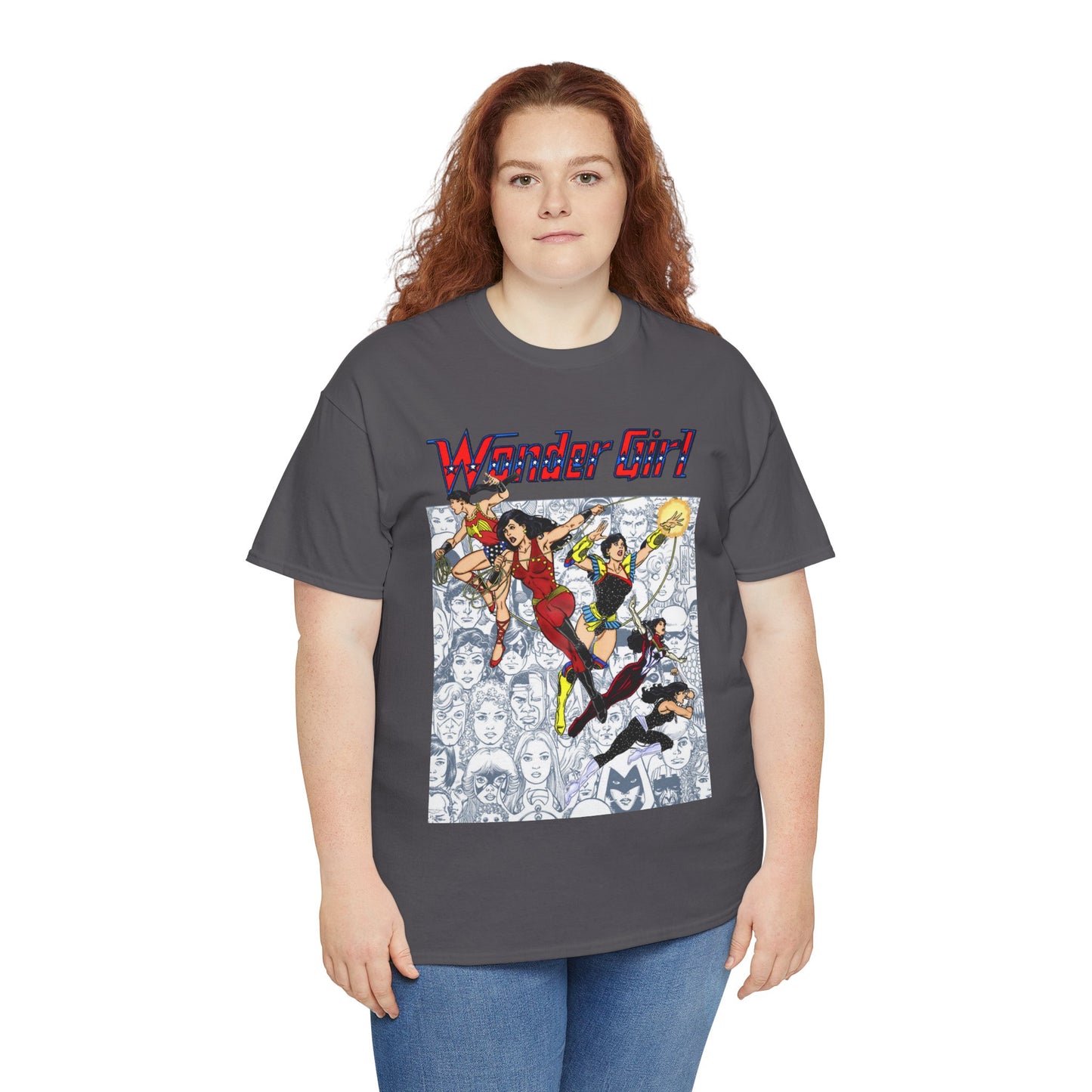 Wonder Girl T-Shirt - Alternate Logo - George Perez Art - DC Comics